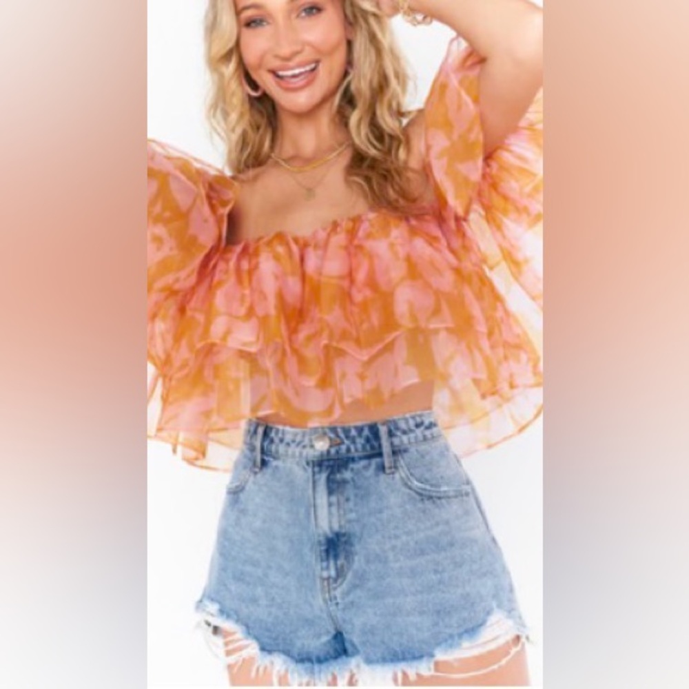 Rossella Ruffle Top